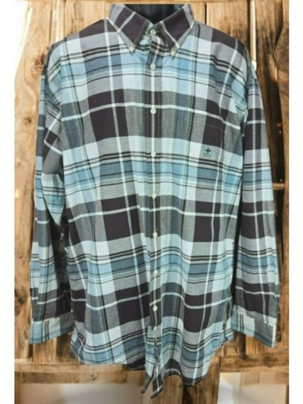 Cinch Mens Western Button-Down Plaid Shirt XXL